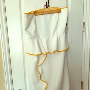 Strapless Eva Mendes Dress